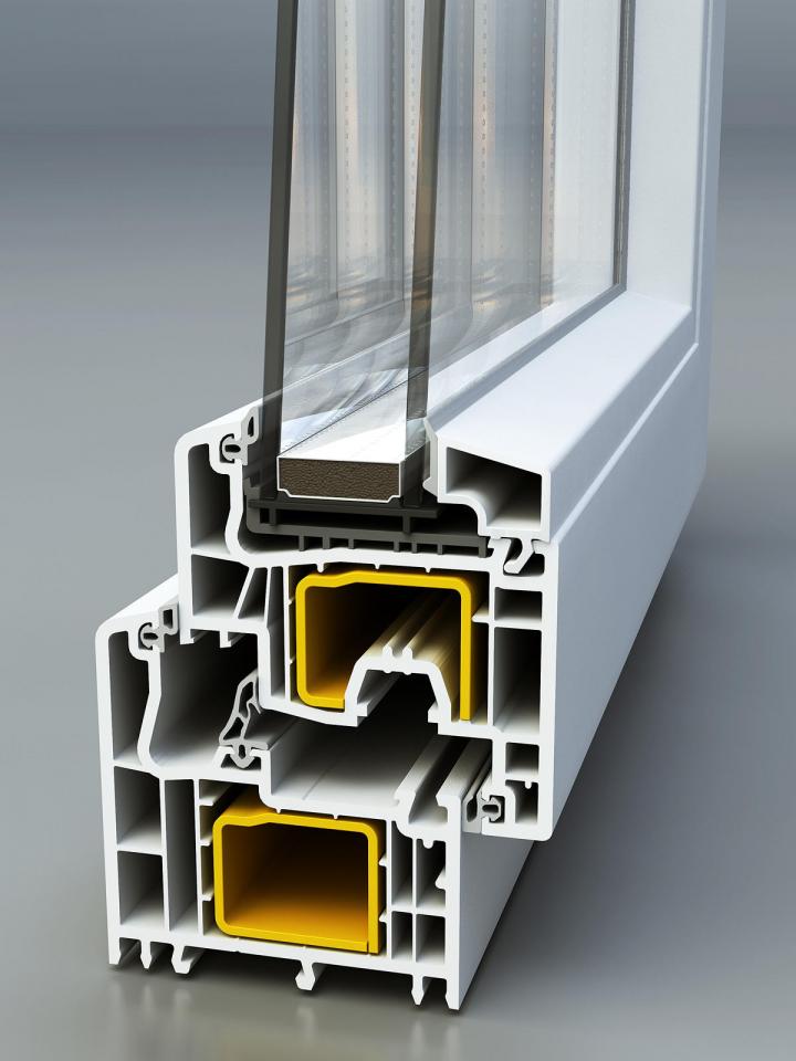 PVC Windows NURITH MD 76 Profile